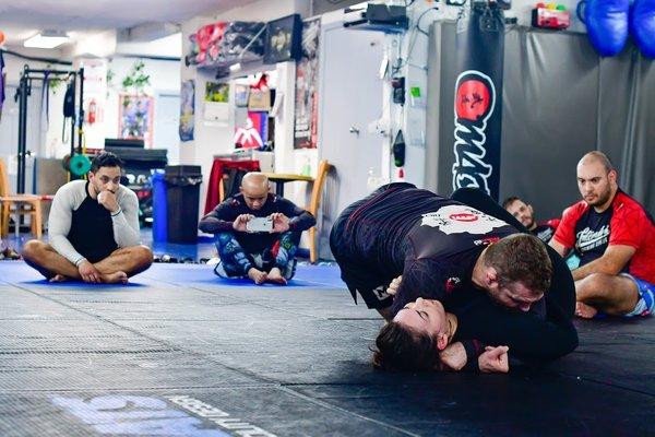 Brazilian Jiu Jitsu at ITC in Astoria, Queens.