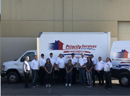 Priority Services of Las Vegas Team!