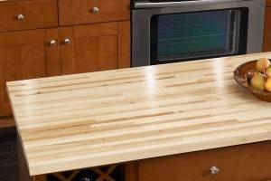 Many counter top choices: Butcher Block, plus we offer Quartz, Granite, Acrylic, and more!