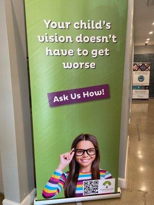 It's been a bit since our last visit. The optometrist is so friendly and professional. Check out this if you have kids with myopia