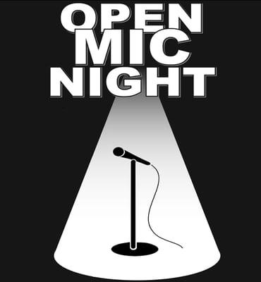 Open mic every Monday at 10pm