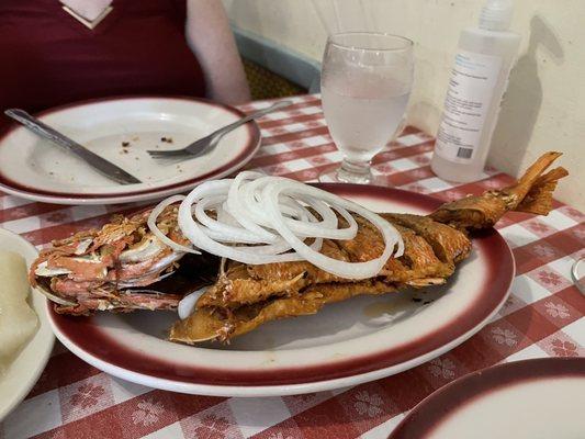 Fried Red Snapper