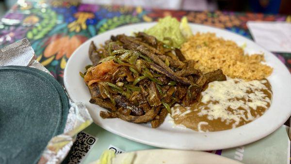 Fajitas Steak Plate