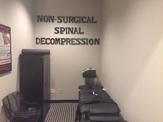 They offer spinal decompression.   Love it.