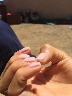 Very dissapointed with my nails.