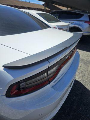 Install my spoiler  did a great job