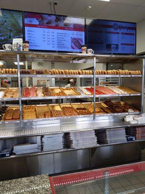 New store is very modern but set up like original Dunkin with same flavor selection