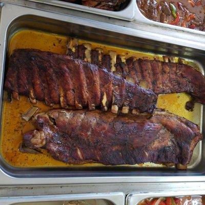 Costilla de Cerdo Al estilo Los Amigos Restaurant