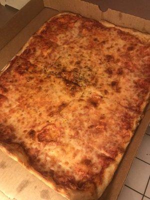 Thin Thin Crust Sicilian Pizza