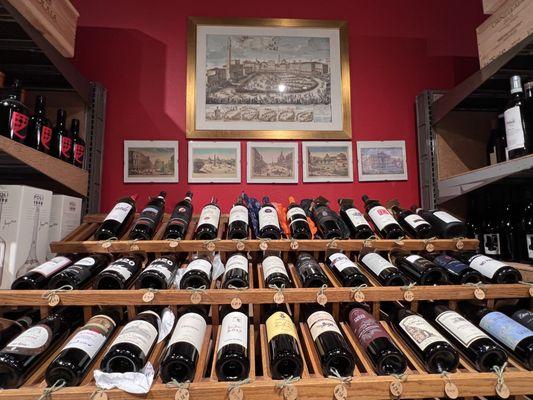 Italian wines from Supertuscans to Barolo, Amarone and lesser known grape varietals wine.