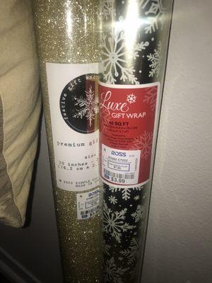 Excellent price and yardage for wrapping paper