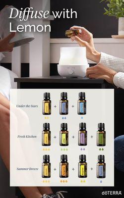 Share your favorite blends to diffuse.