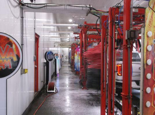 Inside Express Car Wash