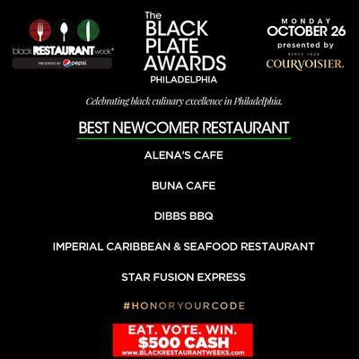 BEST NEWCOMER RESTAURANT