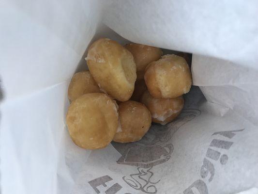 DONUT HOLES 10 for $1