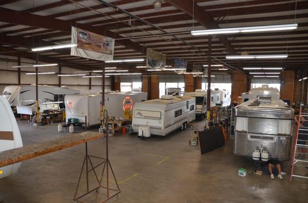 20 RV Service Bays