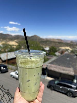 Very good Iced Matcha