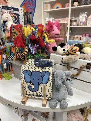 Jellycat books & stuffed animals