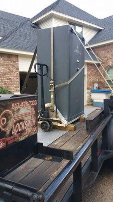 Moving a Liberty gun safe