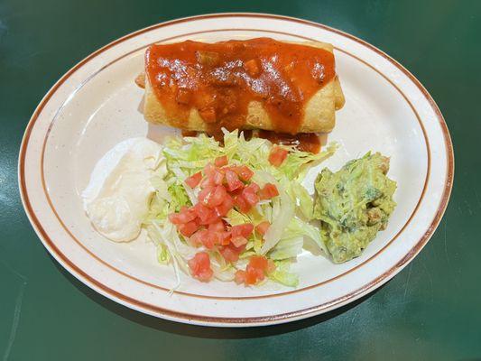 deluxe chimichanga