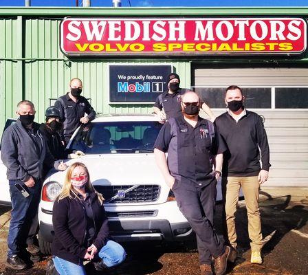 The Swedish Motors crew.