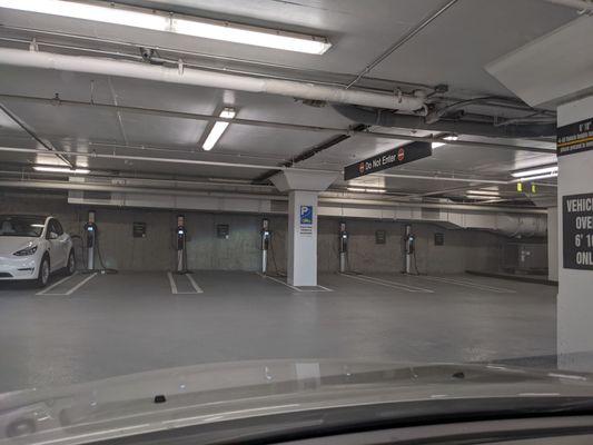 Charging Stations at Garage at Post Office Square 2022