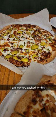 Pickle pizza