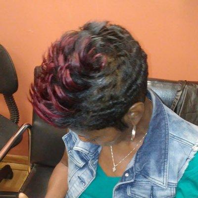 Short cut and color