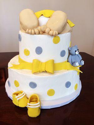 Baby shower cake