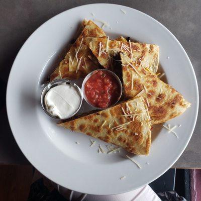 Black bean quesadilla