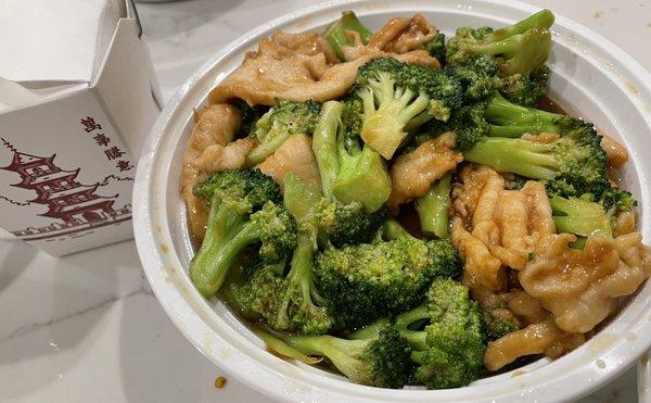 Chicken and Broccoli