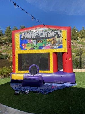 Minecraft Bounce House