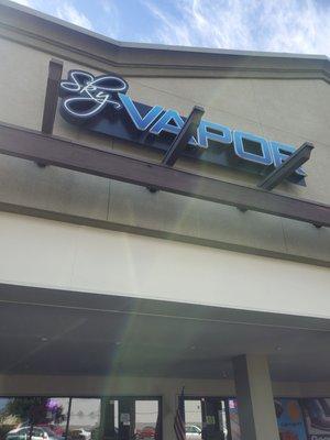 Sky Vapor, right next to Work 'n More Carhartt Store