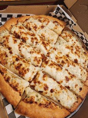 Cheesy garlic bread