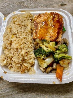 Salmon Hibachi