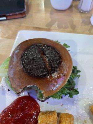 Really? I tried a bite and yes the meat was a bad as the bun.