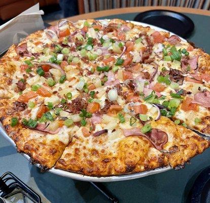 Large Maui Zaui Ham Pizza