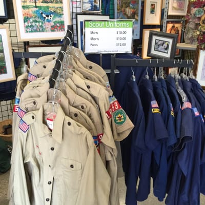 "Experienced" scout uniforms!