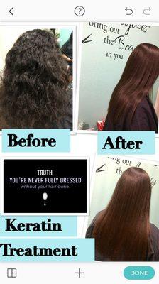 Keratin treatments