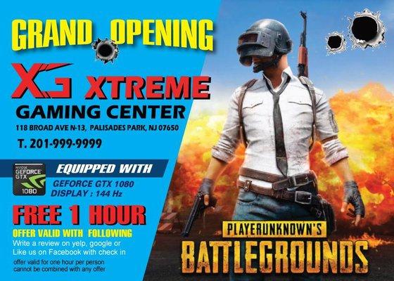 Grand Opening Promotion