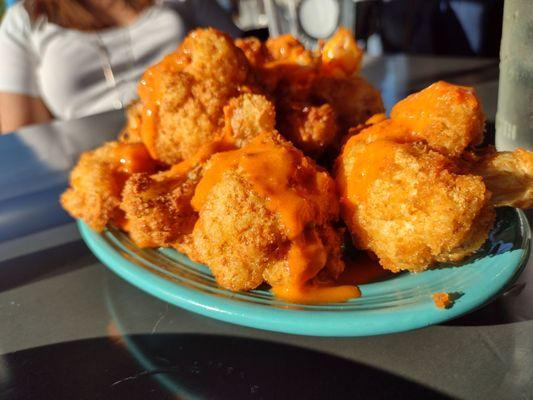 Buffalo cauliflower wings - delish