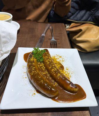 Curry wurst!!!