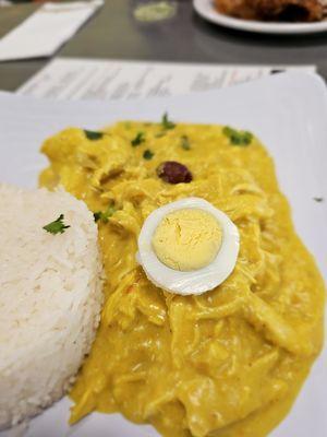 Special of the day- Aji De Gallina. Stick with what they're know for as this was subpar at best.