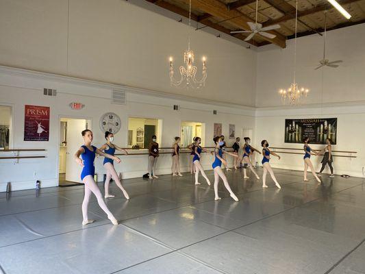 Auditions for our upper Ballet students for our Christmas and Spring performances