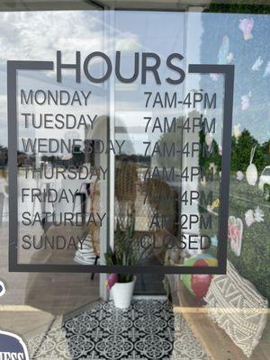 Store hours