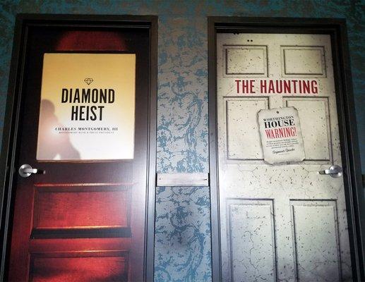 Diamond Heist and The Haunting Escape Rooms