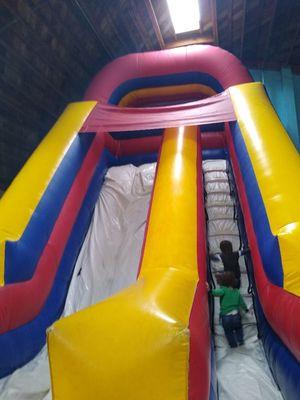 Big slide for all ages to have fun.