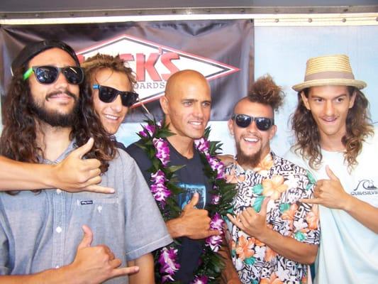 The Originalites and Kelly Slater