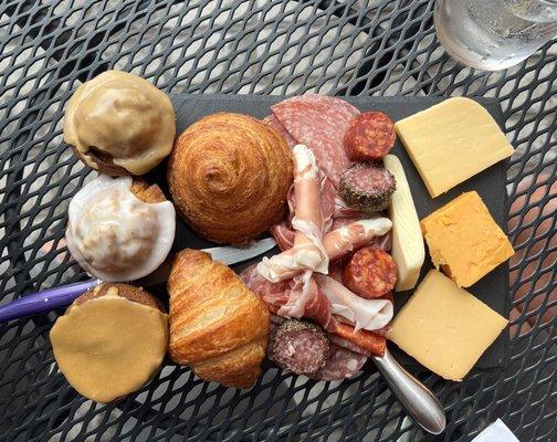 Charcuterie board.