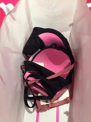 Bras in bag.